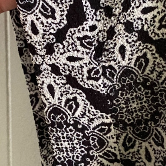 Pleione lightweight made in USA Pleione hi low hem blouse size M - Picture 4 of 8